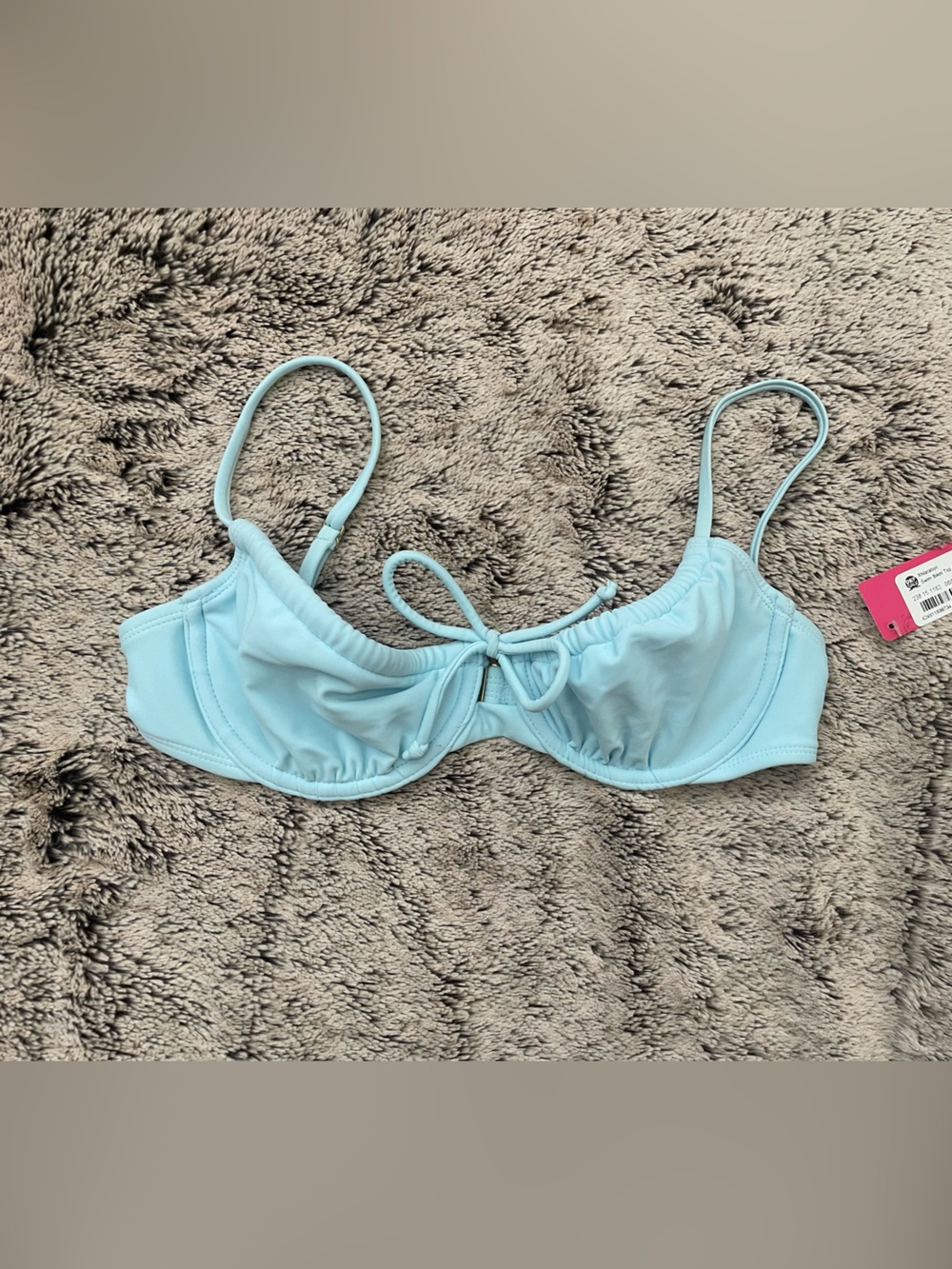 Xhilaration Light Blue Women's Bikini Top